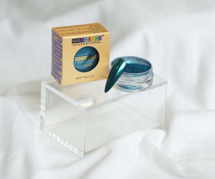 Metallic Chrome -Blue Lagoon Dust