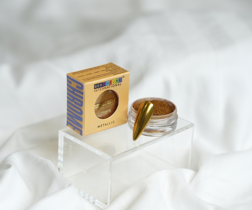 Metallic Chrome -Golden Glow